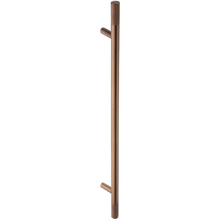 Heirloom Aura X Pole Towel Warmer 1000mm Brushed Copper