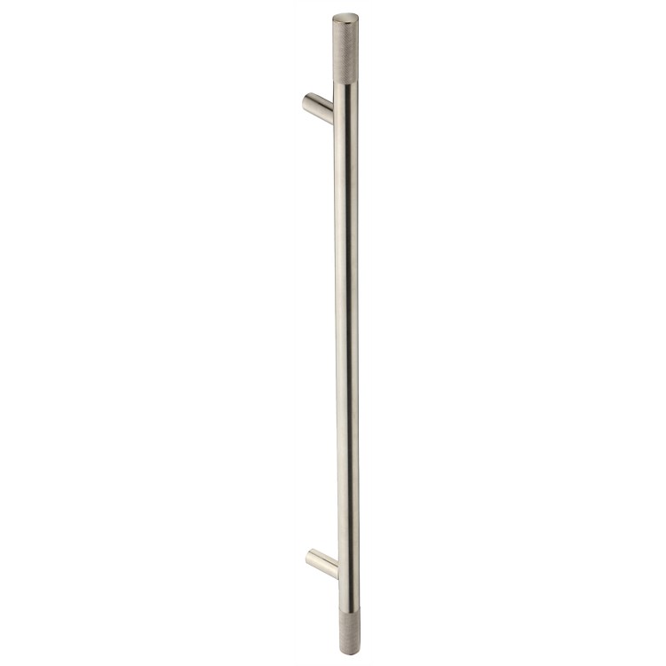 Heirloom Aura X Pole Towel Warmer 1000mm Brushed Nickel