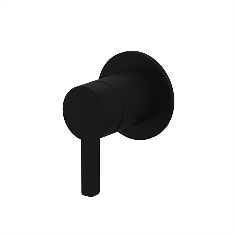 Progetto Venice-R Shower Mixer Matt Black