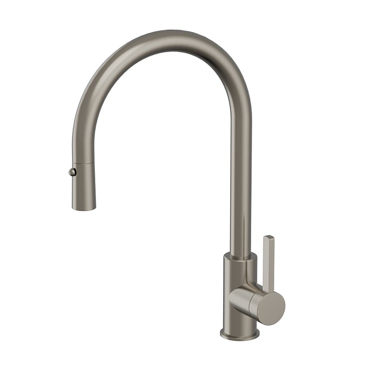 Progetto Venice-R Kitchen Mixer Brushed Nickel
