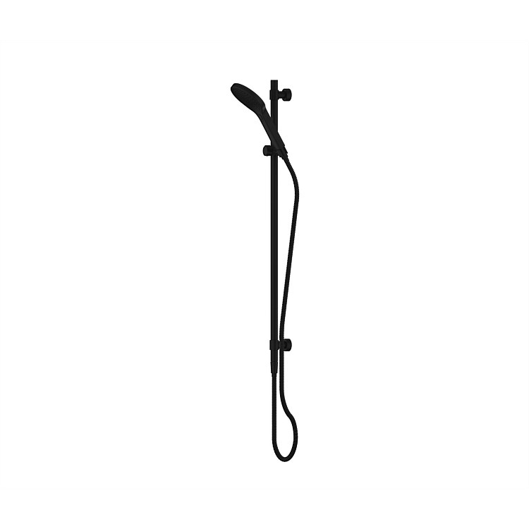 Greens Lavish BubbleJET Rail Shower Matte Black