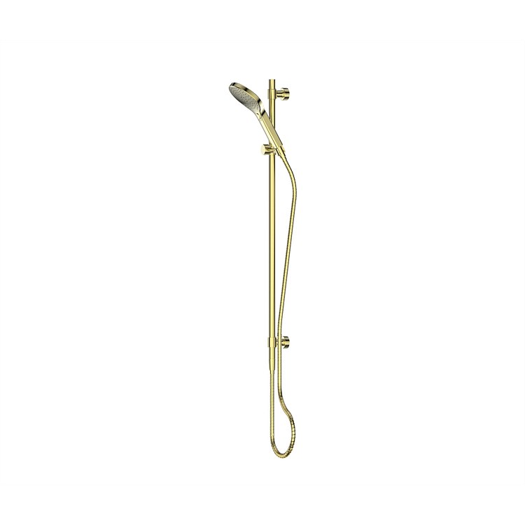Greens Lavish BubbleJET Rail Shower Brushed Brass