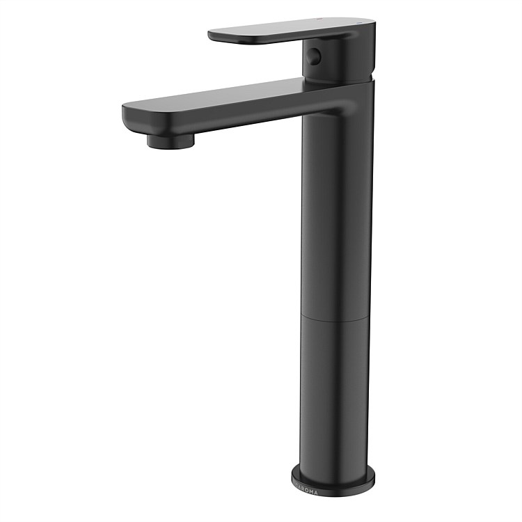 Caroma Luna Tower Basin Mixer Black
