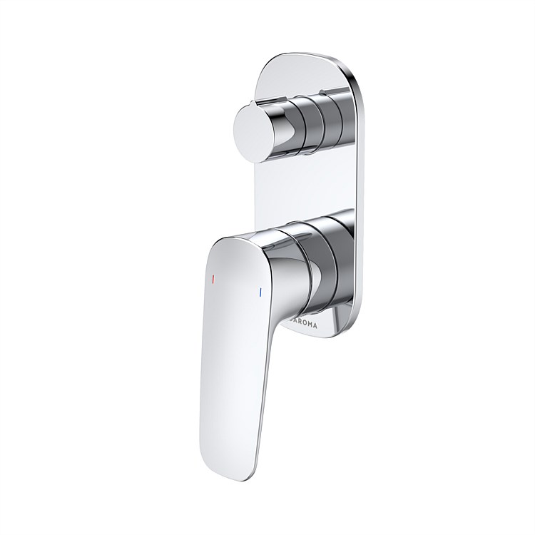 Caroma Contura II Bath / Shower Mixer with Diverter Chrome