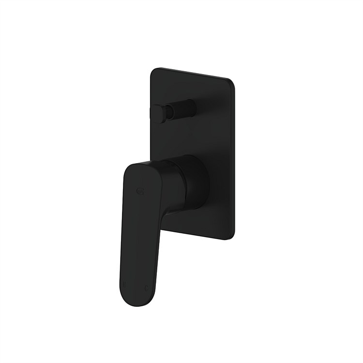 Greens Optimus Divertor Shower Mixer PVD Matte Black