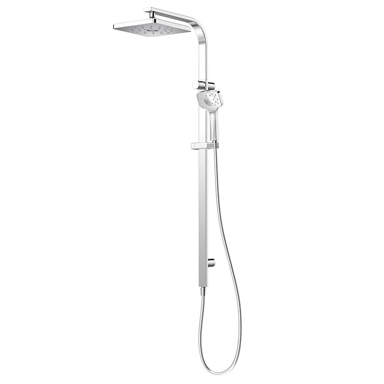 Methven Waipori MK2 Rail Shower With Overhead Chrome
