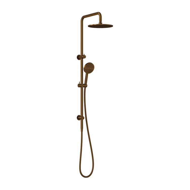 Felton Willo II Rain Shower System Brushed Bronze