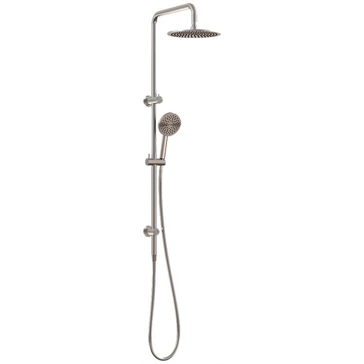 Felton Willo II Rain Shower System Brushed Stainless