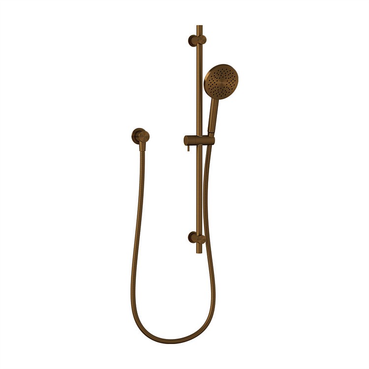 Felton Willo II Aerlux® Single Spray Slide Shower Brushed Bronze