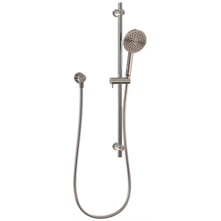 Felton Willo II Aerlux® Single Spray Slide Shower Brushed Stainless