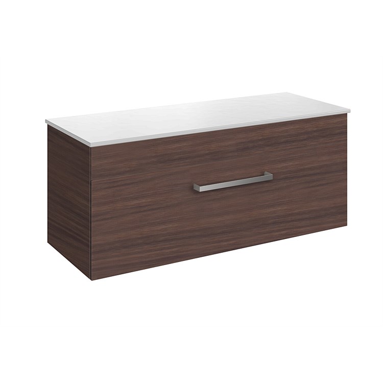 LeVivi York Prima 1200mm Wall-Hung Vanity Walnut