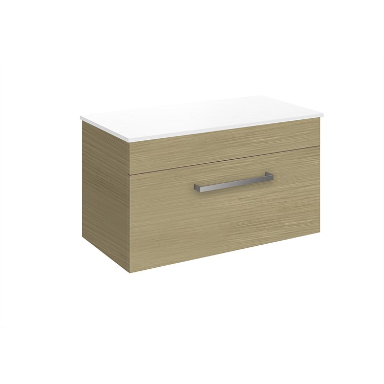 LeVivi York Prima 900mm Wall-Hung Vanity Light Oak