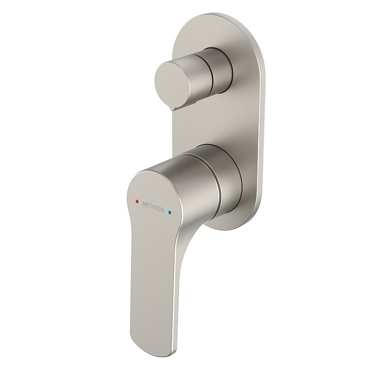 Methven Kea MK2 Shower Mixer with Diverter Brushed Nickel