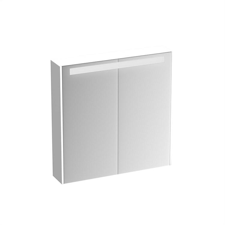 LeVivi Nexa LED 750mm Mirror Cabinet White LeVivi Nexa LED 750mm Mirror Cabinet White