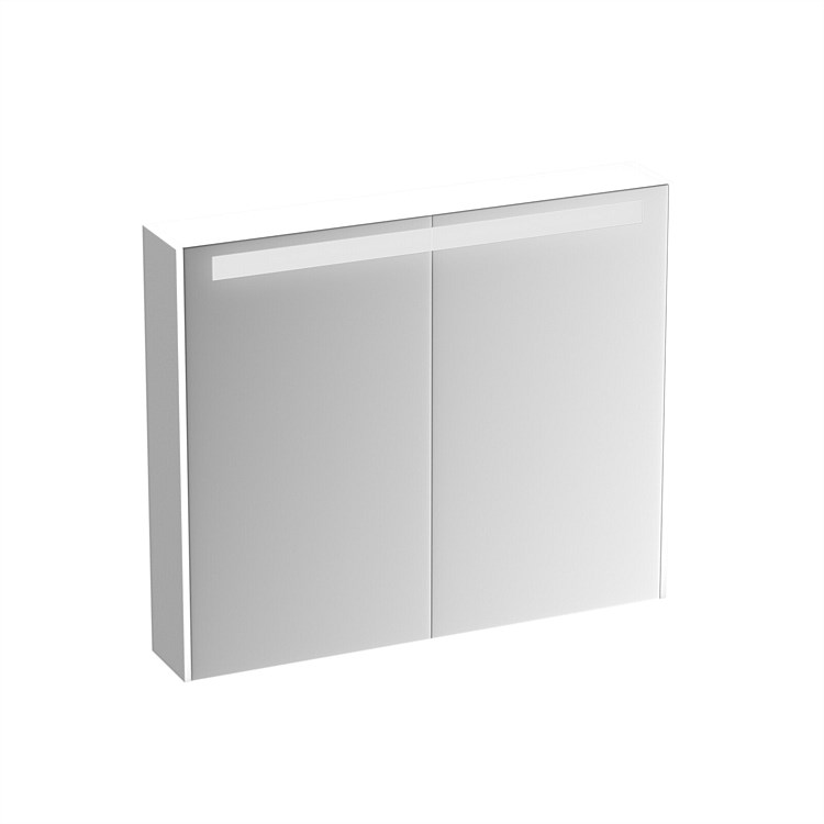 LeVivi Nexa LED 900mm Mirror Cabinet White LeVivi Nexa LED 900mm Mirror Cabinet White