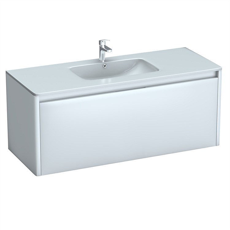 LeVivi Lucca 1200mm Wall-Hung Vanity White LeVivi Lucca 1200mm Wall-Hung Vanity White