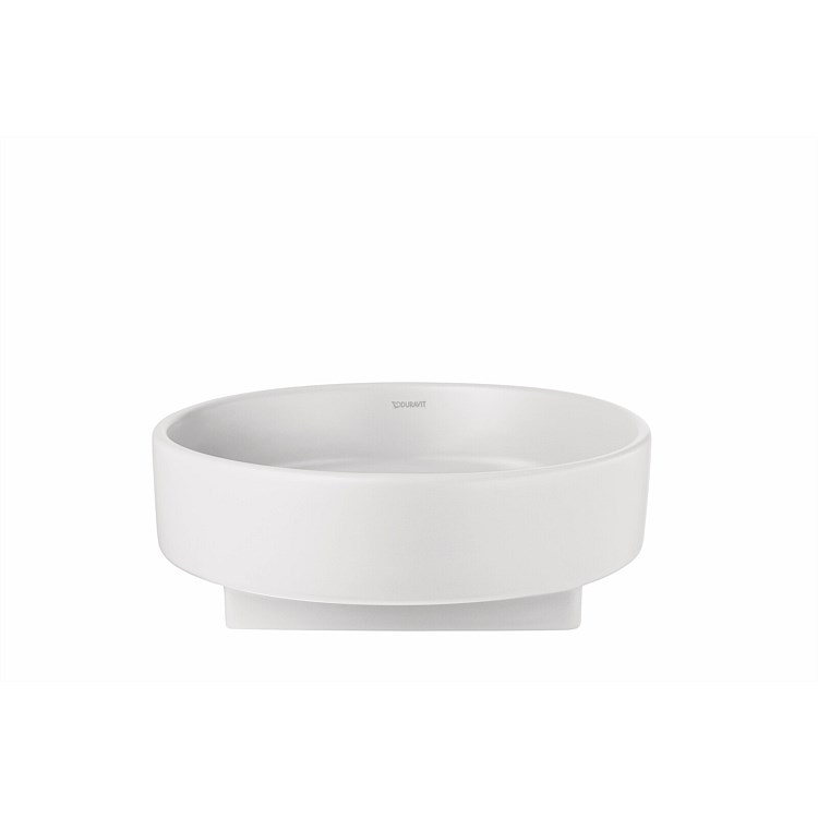 Duravit Balcoon Round Vessel Basin Matt White Duravit Balcoon Round Vessel Basin Matt White