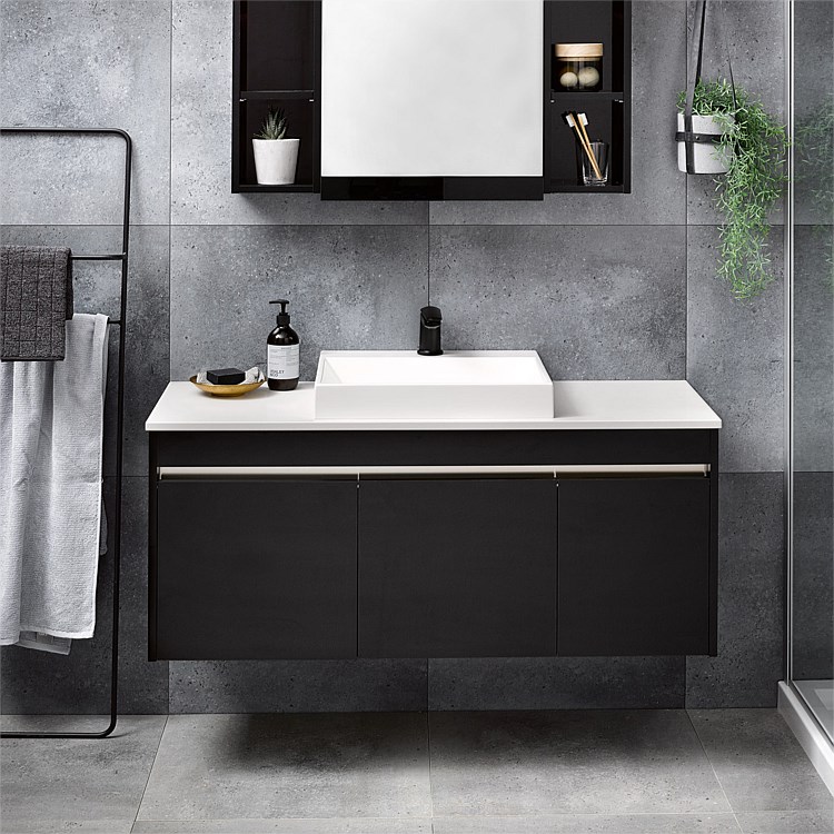 WallHung Athena Sirocco Alumino 1200mm WallHung Vanity