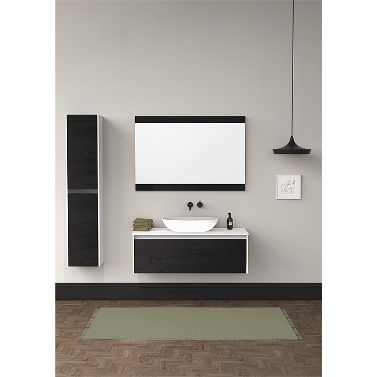 Capri LeVivi Capri 1200mm Solid Surface WallHung Vanity