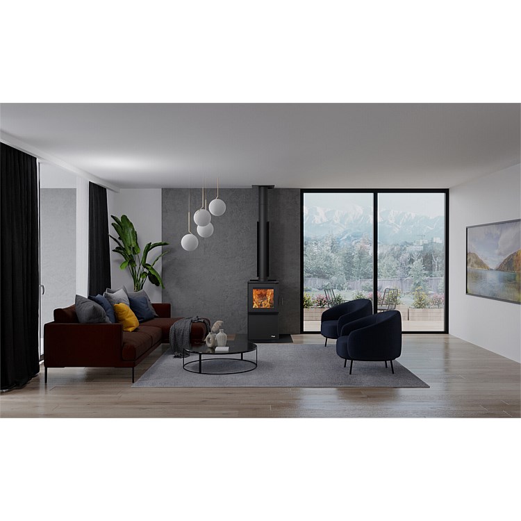 Fires Masport Clutha (ULEB) Pedestal Wood Fire including 4.2m