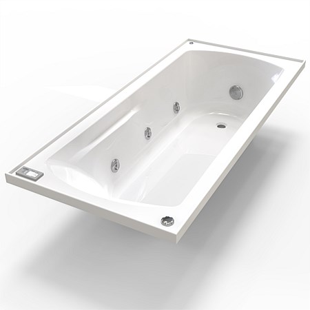 Clearlite Matisse 1655mm Spa Bath