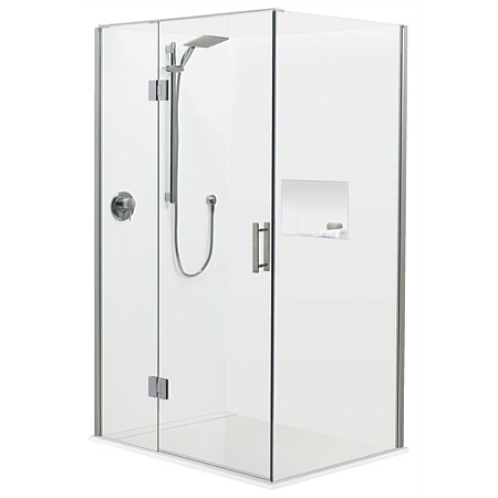 Atlantis Brenner 900mm 2 Wall Shower Enclosure