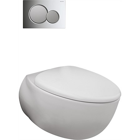 Toto Le Muse Wall-Hung P-Trap Toilet Suite