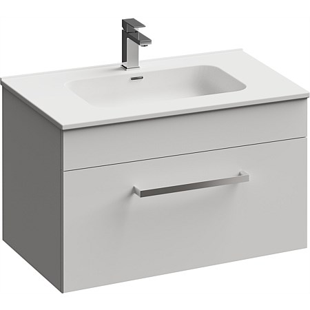 LeVivi York 750mm Wall-Hung Vanity White