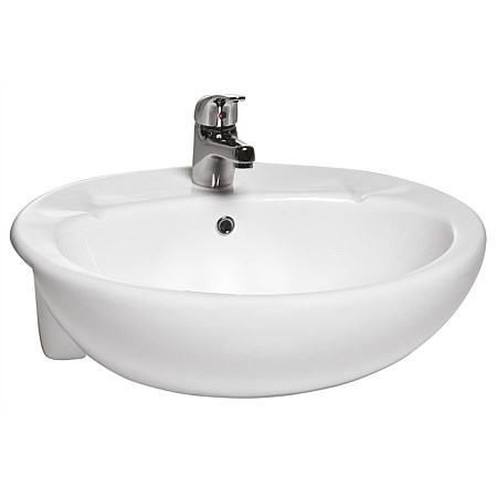 Toto Sintra Round 550mm Semi-Recessed Basin