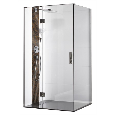 Atlantis Ebony and Ivory 1200mm Shower Enclosure