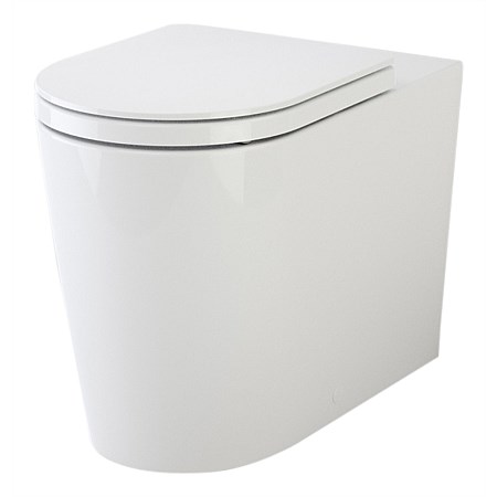 Caroma Liano Wall Faced Invisi II Easy Height Toilet Suite