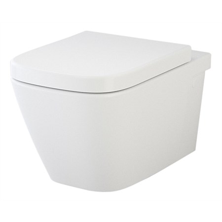 Caroma Cube Invisi II Smartflush Wall-Hung Toilet Suite