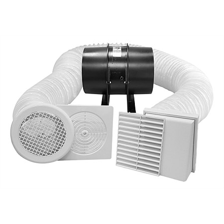 Manrose MANROSE® Pro-Series Low Profile Shower Fan Kit