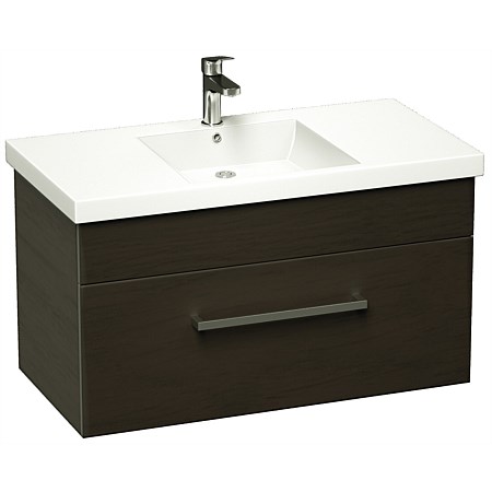 LeVivi York Neo 750mm Wall-Hung Vanity Charred Oak