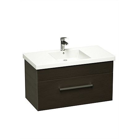 LeVivi York Neo 1200mm Wall-Hung Vanity Charred Oak