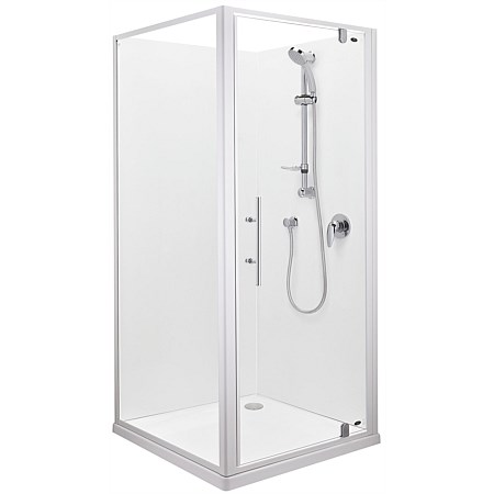 Englefield Valencia 1000mm Square Corner Shower Enclosure