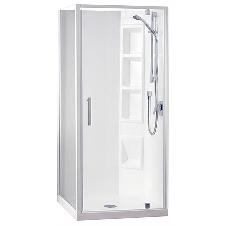 Clearlite Induro Tall 1000mm 2 Sided Shower Enclosure
