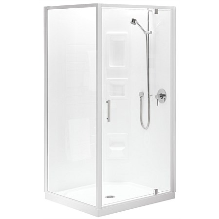 Clearlite Induro Tall 1000mm 2 Sided Shower Enclosure