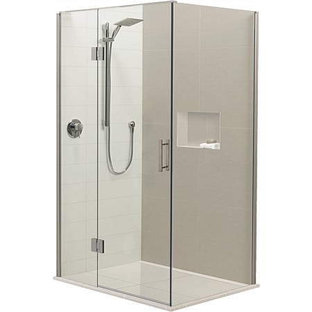 Atlantis Brenner 1200mm 2 Wall Shower Enclosure