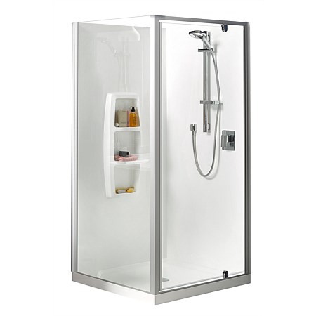 Clearlite Sierra 1000mm 2 Sided Shower Enclosure