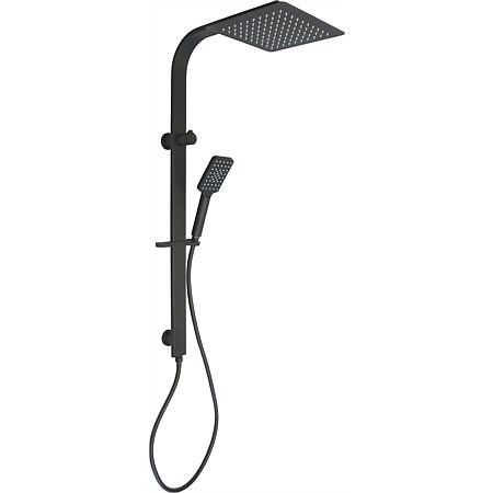 Progetto Venice Square Shower System Black