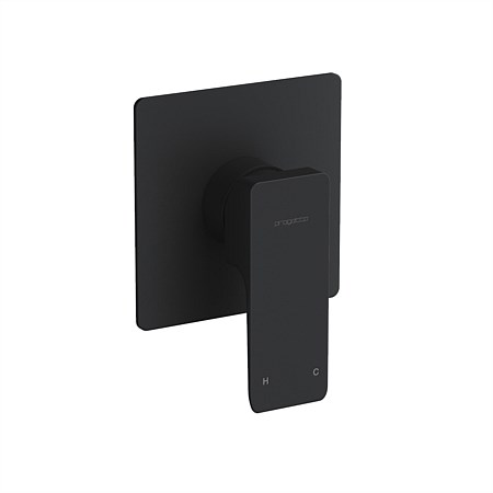 Plumbline Venice Shower Mixer Matt Black