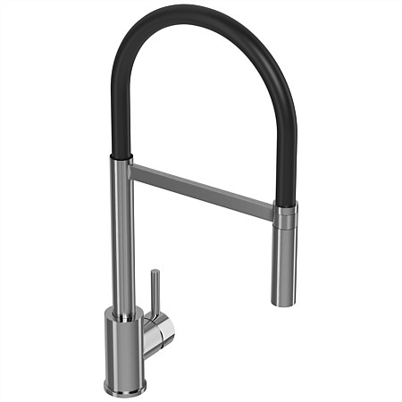 LeVivi Aspen Gooseneck Sink Mixer with Flexi-Hose