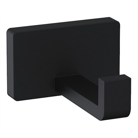 Plumbline Venice Robe Hook Matt Black