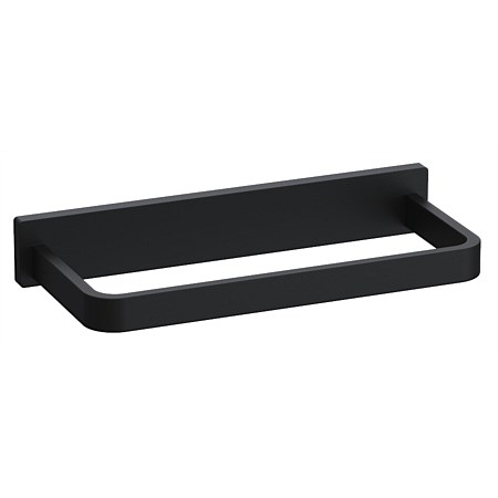 Plumbline Venice Towel Ring Matt Black