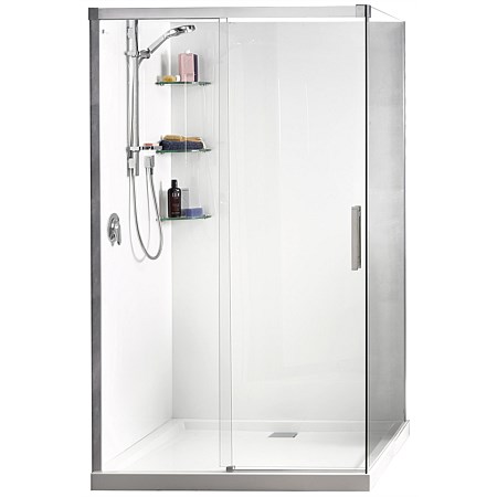 Athena Motio 1200mm 2 Sided Sliding Door Shower Enclosure