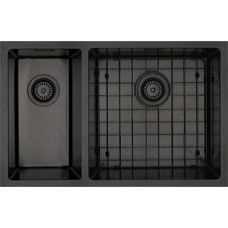 Mercer Aurora Bowl & 1/2 LH Sink Insert Black