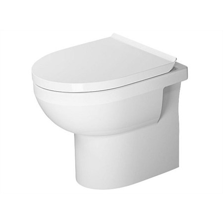 Duravit Durastyle Basic Rimless Floor-Mount Toilet Suite
