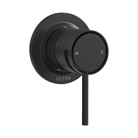 Felton Tate Shower Mixer Matte Black