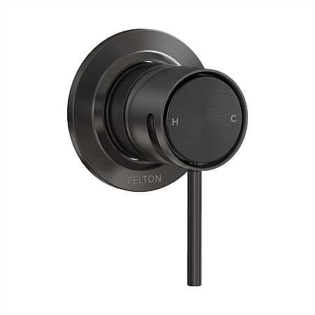 Felton Tate Shower Mixer Brushed Gunmetal